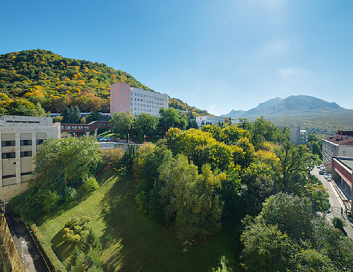 Внешний вид и территория - Санаторий «Горный воздух» Железноводск